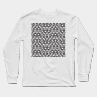 Grey Leaves Long Sleeve T-Shirt